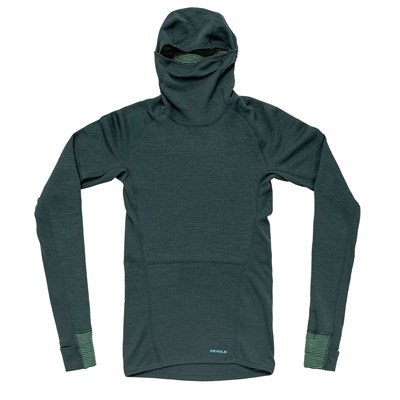 Triko Devold Tuvegga Merino Hoodie W wood