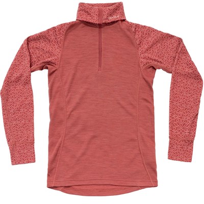 Triko Devold Duo Active Merino 205 Zip Neck W marsala