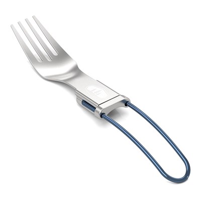Vidlička GSI Glacier Folding Fork blue