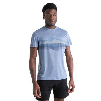 Triko Icebreaker Core SS Tee Cook Reflected kyanite