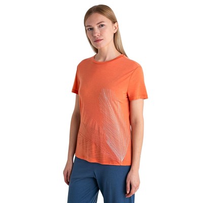 Triko Icebreaker Core SS Tee Plume W ember