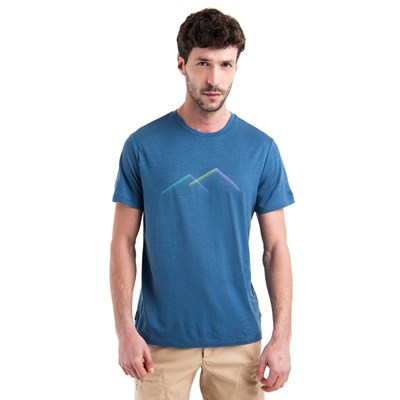 Triko Icebreaker Tech Lite III SS Tee Peak Glow dawn