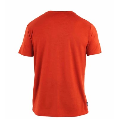 Triko Icebreaker Tech Lite III SS Tee Sunset Camp molten