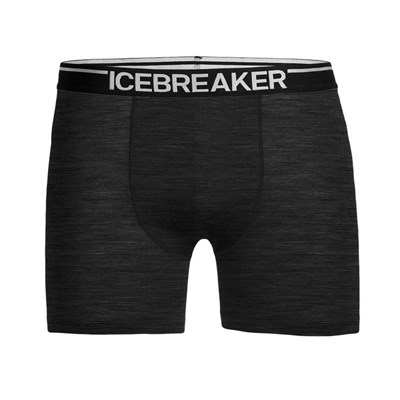 Boxerky Icebreaker Anatomica Boxers jet hthr