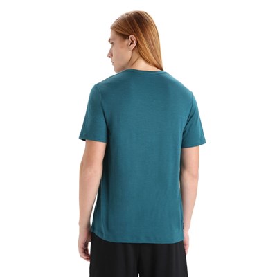 Triko Icebreaker Tech Lite II SS Tee Caden green glory