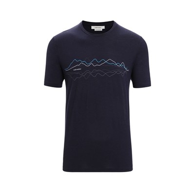 Triko Icebreaker Tech Lite II SS Tee Icebreaker midnight navy