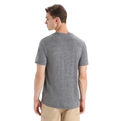 Triko Icebreaker Tech Lite II SS Tee Nature Sprint gritstone hrhr