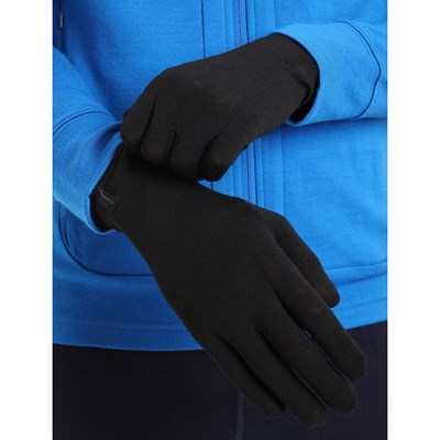 Rukavice Icebreaker Oasis Glove Liners 200 black