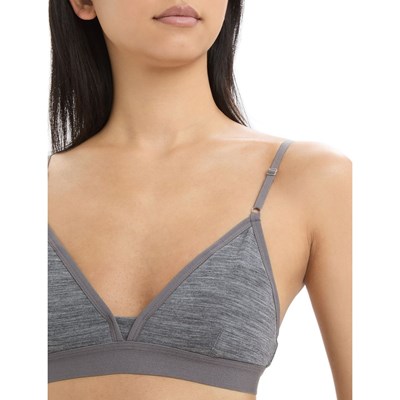 Podprsenka Icebreaker Siren Bra W gritstone hthr