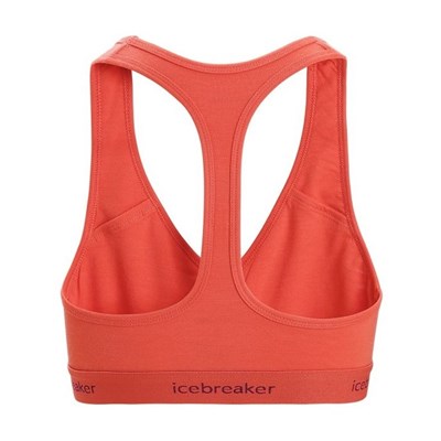 Podprsenka Icebreaker Sprite Racerback Bra W vibrant earth