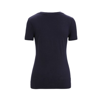 Triko Icebreaker Tech Lite II SS Tee Cadence Paths W midnight navy