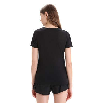 Triko Icebreaker ZoneKnit SS Tee W black