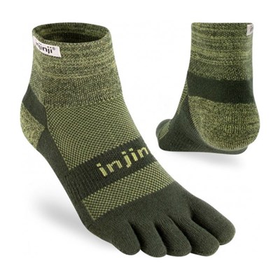 Prstové ponožky Injinji Trail Midweight Mini-Crew Coolmax erb