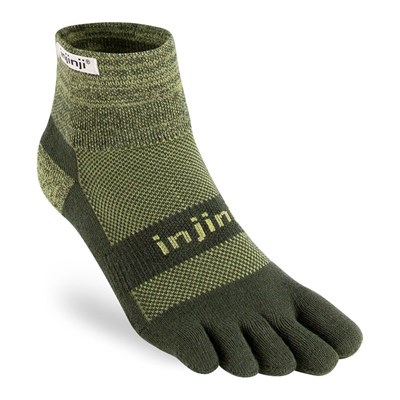 Prstové ponožky Injinji Trail Midweight Mini-Crew Coolmax erb