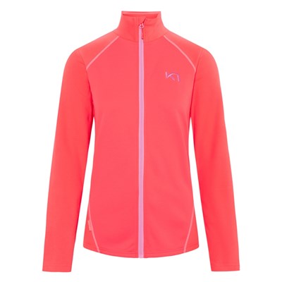 Mikina Kari Traa Kari F/Z Fleece candy