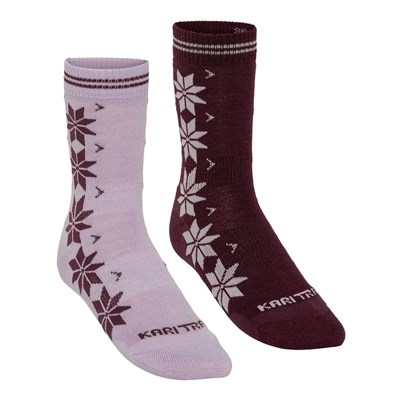 Ponožky Kari Traa Vinst Wool Sock 2Pk lil