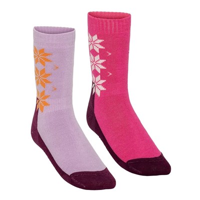 Ponožky Kari Traa KT Wool Sock 2 Pk pink