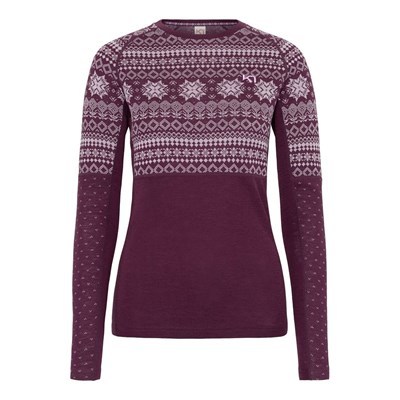 Triko Kari Traa Vilma LS wine