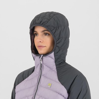 Bunda Karpos Lastei Active Plus Jacket W lavender/woodl gray