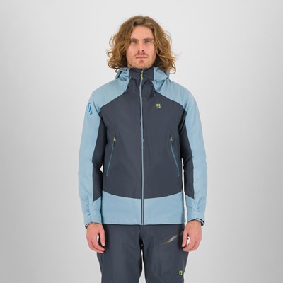 Bunda Karpos Storm Evo Jacket woodl gray/smoke blue