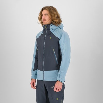 Bunda Karpos Storm Evo Jacket woodl gray/smoke blue