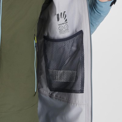 Bunda Karpos Storm Evo Jacket woodl gray/smoke blue