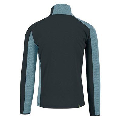 Mikina Karpos Cherz Fleece woodl gray/black/smoke blue