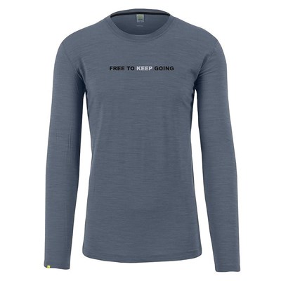 Triko Karpos Coppolo Merino LS woodl gray