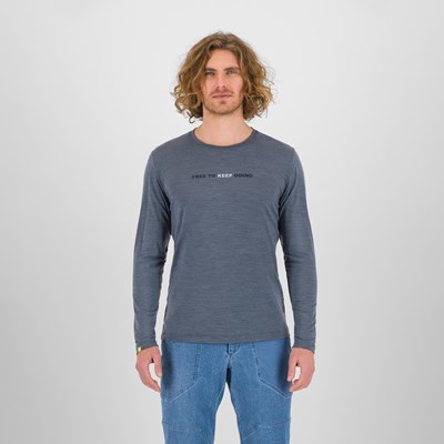 Triko Karpos Coppolo Merino LS woodl gray