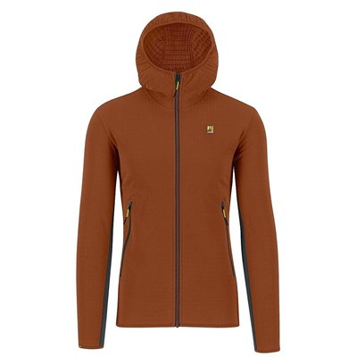 Mikina Karpos Marmolada HD Fleece mahogany/woodl gray