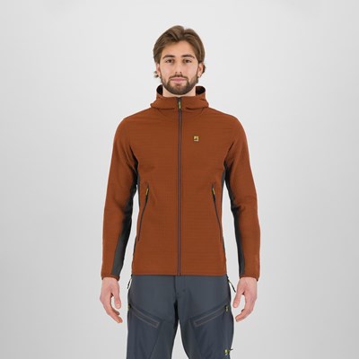 Mikina Karpos Marmolada HD Fleece mahogany/woodl gray