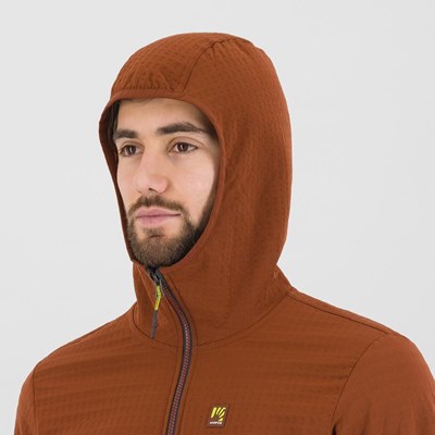 Mikina Karpos Marmolada HD Fleece mahogany/woodl gray