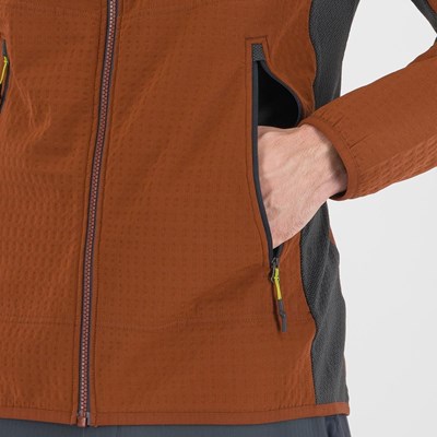 Mikina Karpos Marmolada HD Fleece mahogany/woodl gray