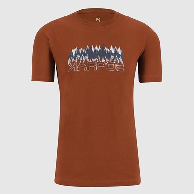 Triko Karpos Bosco T-shirt mahogany