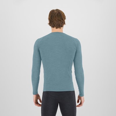 Triko Karpos Dinamico Merino 180 LS smoke blue