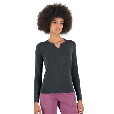 Triko Karpos Coppolo Merino LS W woodl gray/abyss