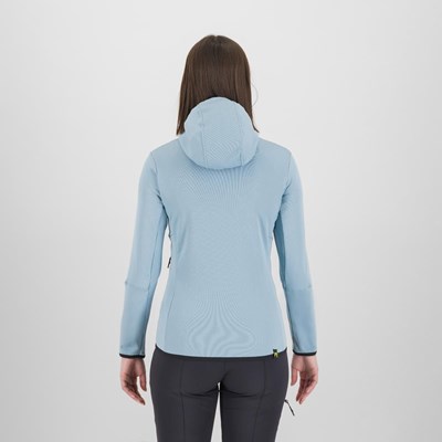 Mikina Karpos Antermoia Hooded Fleece W forget/black