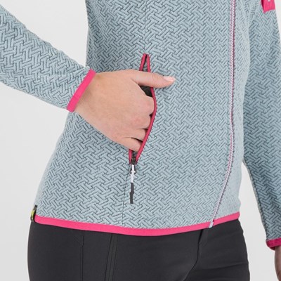 Mikina Karpos Mesdi Fleece W forget/purple
