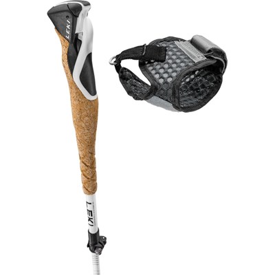 Hole Leki Cross Trail FX Superlite white/brightred/black