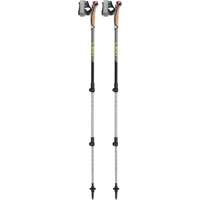 Hole Leki Traveller Alu black/silver grey/neon yellow