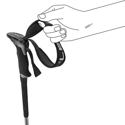 Hole Leki Guide Lite 2 silver gray/black/white
