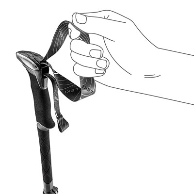 Hole Leki Makalu FX TA black/stone dark blue/white Leki 10033925 5