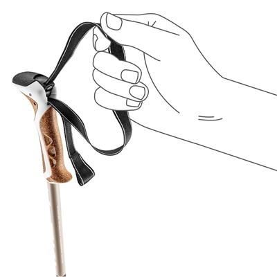 Hole Leki Khumbu Lite pale clay light/black/white Leki 10033933 5