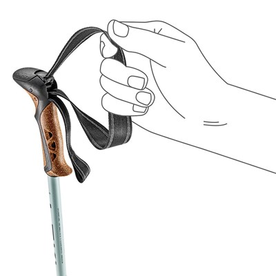 Hole Leki Khumbu Lite AS dark sea green/black Leki 10033932 5