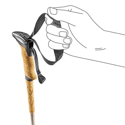 Hole Leki Makalu Lite AS pale clay light/white/silver Leki 10033929 5