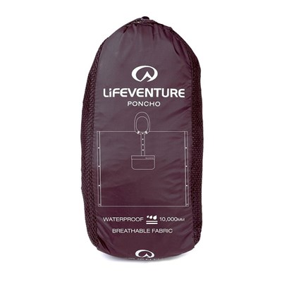 Pláštěnka Lifeventure Poncho blackcurrant Lifeventure 10034303 2
