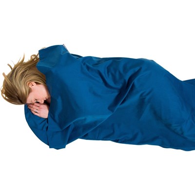 Vložka do spacáku Lifeventure Polycotton Sleeping Liner navy