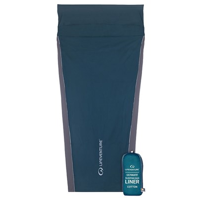 Vložka do spacáku Lifeventure Cotton Ultimate Sleeping Bag Liner Mummy Lifeventure 10034304 2