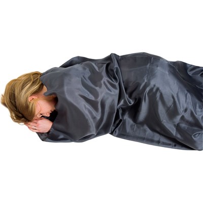 Vložka do spacáku Lifeventure Silk Sleeping Bag Liner mummy grey