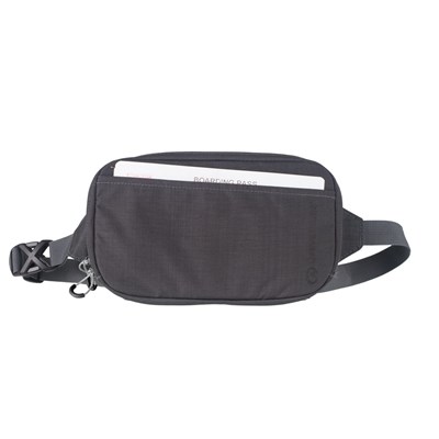Pouzdro na doklady Lifeventure RFiD Travel Belt Pouch Recycled grey